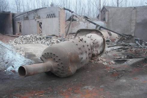 鍋爐爆炸現(xiàn)場(chǎng)